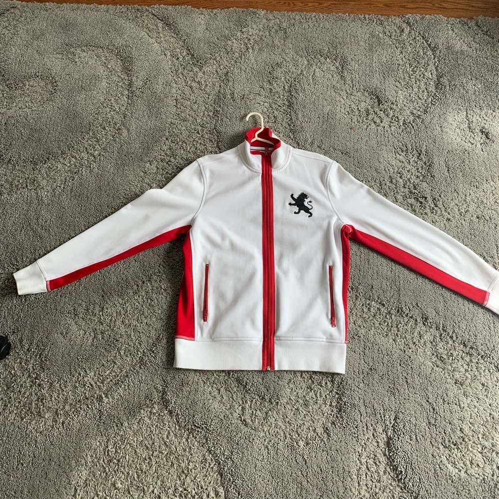 Vintage Express Lion Logo Track Jacket